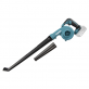 Makita DUB186ZX1 akumulatora lapu pūtējs 18V, 68 m/s Makita DUB186ZX1 akumulatora lapu pūtējs 18V, 68 m/s